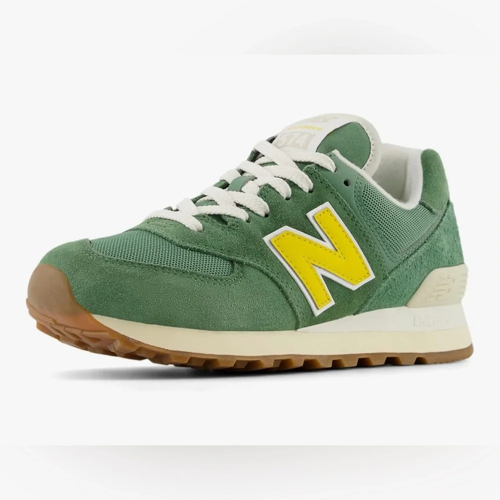 New Balance Women’s 574 V2 Sneakers - Mallard Green - Picture 6 of 6